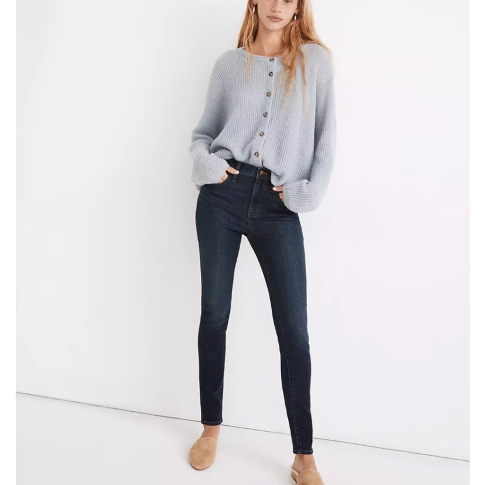 Madewell 10” High Rise Skinny in Woodland Wash